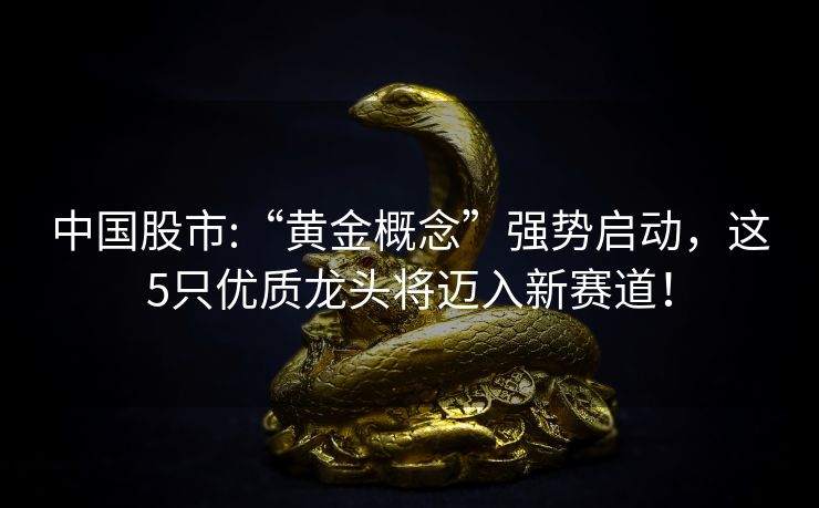 中国股市:“黄金概念”强势启动，这5只优质龙头将迈入新赛道！
